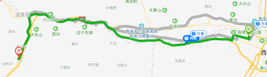 柴达木路,大李段(56分钟)07大通娘娘山周边坐标:湟中县李家山镇自驾