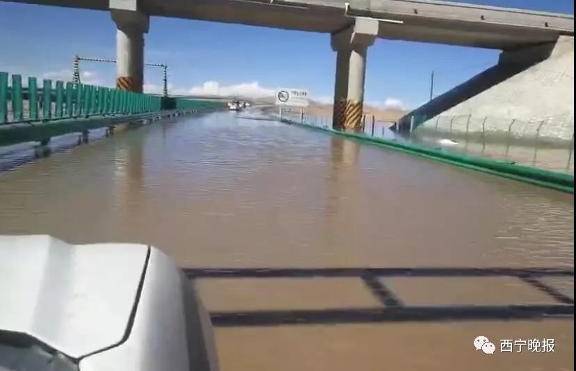 最深1.2米，共玉高速700米道路被淹