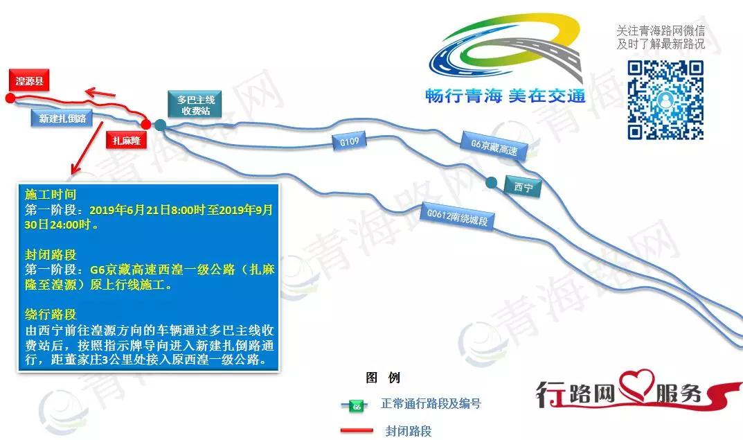 青海这6条路仍在封闭施工中！
