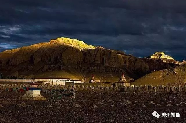这里是最荒凉的西藏，却有着最美的光影风景！