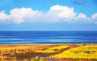 青海湖面积又扩大20平方公里