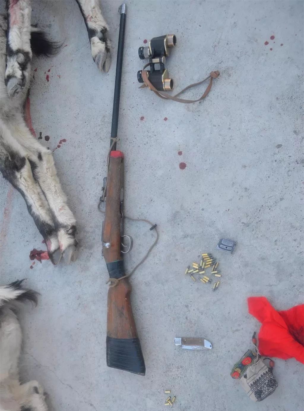 有动物尸体，有枪，有子弹...青海警方抓获两人！