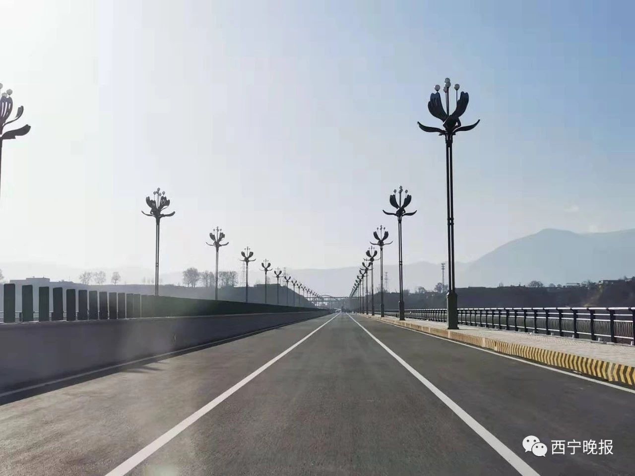 川海大桥建成通车，从民和到海石湾只需5分钟_青海网