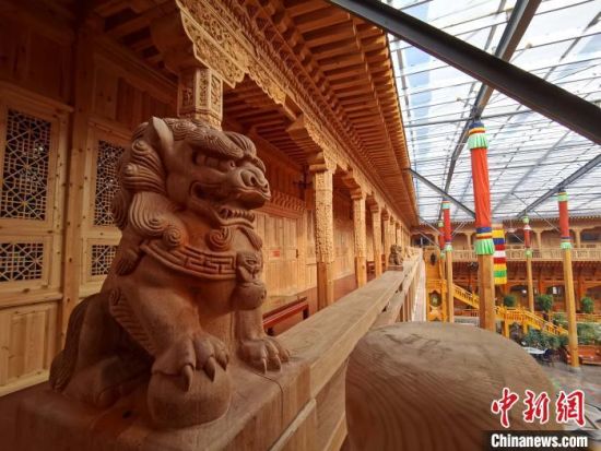青海一“藏家大院”被认证为“世界最大的木结构四合院”