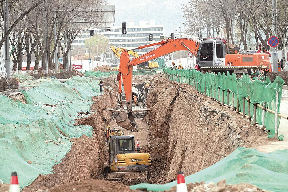 西宁市湟中路大修整治工程有序推进八一路至互助路（湟中路北段）5月完工