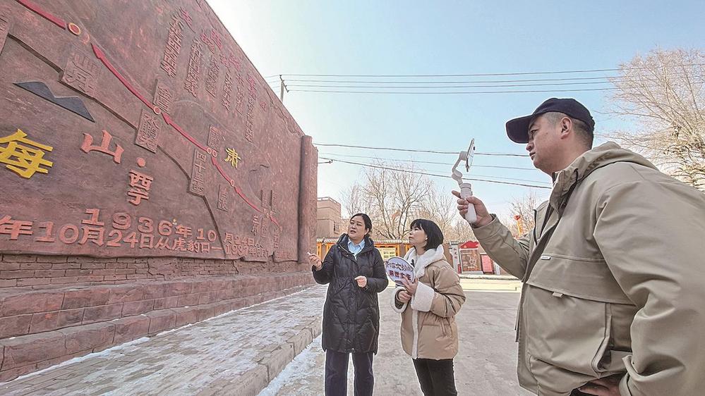 探访循化西路红军革命旧址 寻找隐藏在砖雕上的“红色密码”